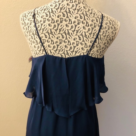 NWOT Sunbird Crossover Front Silk Camisole Dress - Picture 5 of 8